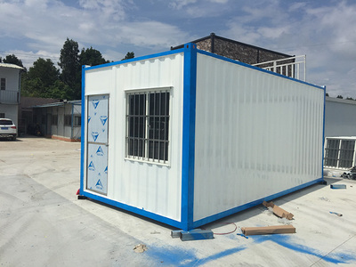 贵阳集装箱活动板房的实验室正在建设中